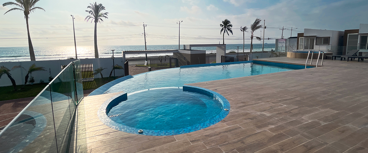 Urbanización Rosabelle vista piscina infitnita